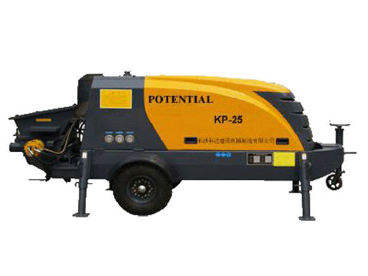KP25 concrete Bespuitende de Kubusmeter van Machineoutput 4-25 per Uur 3800×1500×1600mm