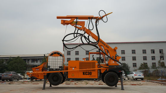 Natte de Machinekc3017 volledig Hydraulische Controle van de Mengelings Concrete Spuitbus 400 van de Grondmm Ontruiming